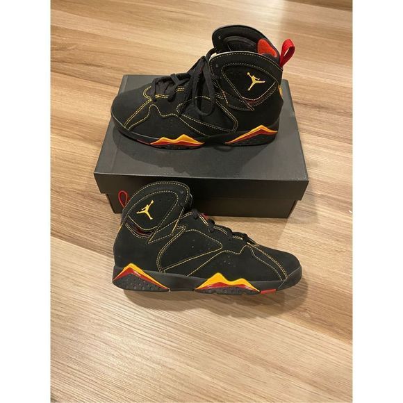 Jordan 7 Retro Citrus Varsity Red Black PS size 3Y DJ2778-081 New